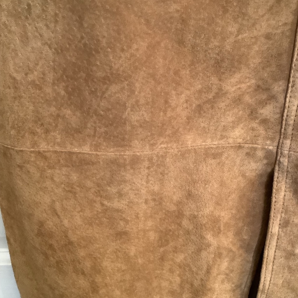 Blank NYC Brown Suede Pencil Skirt - Picture 4 of 14